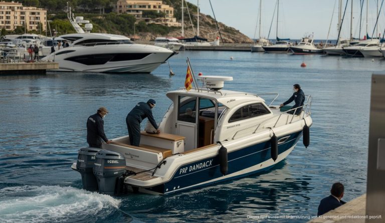 Strengere Kontrolle gegen illegale Bootscharter auf Mallorca Überwachung gegen illegale Bootscharter im Port d'Andratx, Mallorca