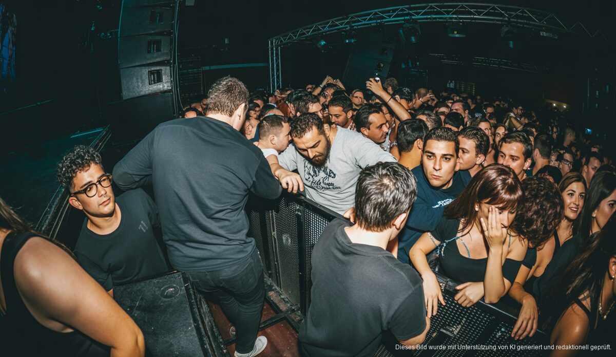 Konzert von Hades66 in Palma endet mit Chaos und Evakuierung