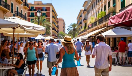 Mallorca erwartet extreme Hitze mit Temperaturen bis zu 38°C Vorhersage auf Mallorca: Hitzewelle mit Temperaturen bis zu 38°C.
