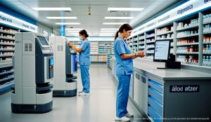 Son Llàtzer revolutioniert Patientenbetreuung mit moderner Roboter-Apotheke Moderne robotisierte Apotheke im Hospital Universitari Son Llàtzer in Palma de Mallorca