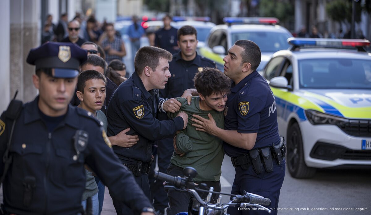Polizei stellt junge Verdächtige bei Motorraddiebstahl in Palma