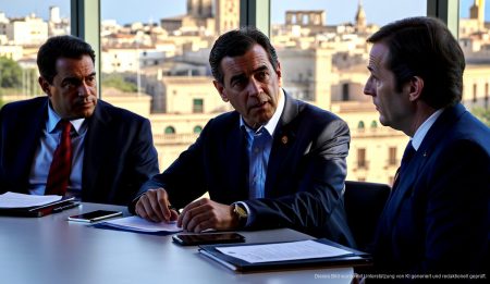 PSOE in Krise: Fehlende Unterstützung und interne Spannungen Politische Diskussion in Palma de Mallorca unter führenden PSOE-Mitgliedern
