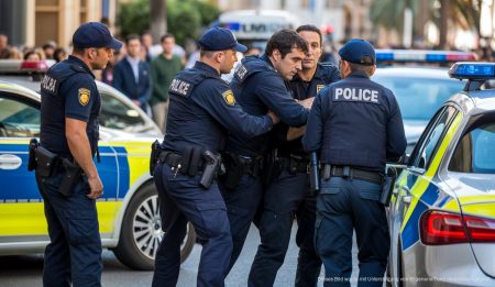 Polizei deckt Pyramidensystem in Palma auf Polizeioperation in Palma de Mallorca gegen ein Pyramidensystem
