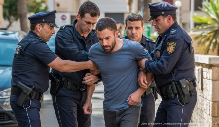 Gewaltsame Einbrüche in Alcúdia: Zwei Überfälle in kurzer Zeit Polizeieinsatz in Alcúdia nach Einbruch, Mallorca