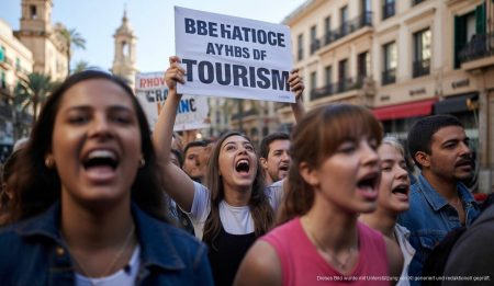 Tourismus-Demonstration auf Mallorca: Auswirkungen und Reaktionen Protest gegen Tourismus in Palma de Mallorca