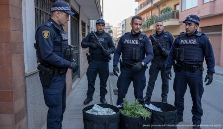 Erfolgreicher Schlag gegen Drogenhandel in Manacor Polizeieinsatz gegen Drogenhandel in Manacor, Spanien