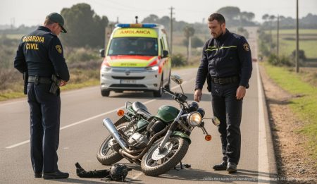 Motoradfahrer stirbt bei Unfall auf Mallorca Unfall auf Mallorca mit Polizeiermittlung und Schäden an der Unfallstelle