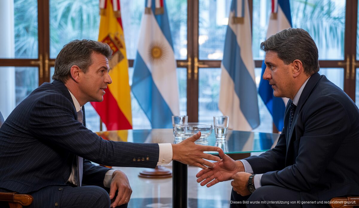 Palmas Bürgermeister stärkt Beziehungen zu Argentinien Diplomatisches Treffen zwischen Palmas Bürgermeister und Argentiniens Botschafter