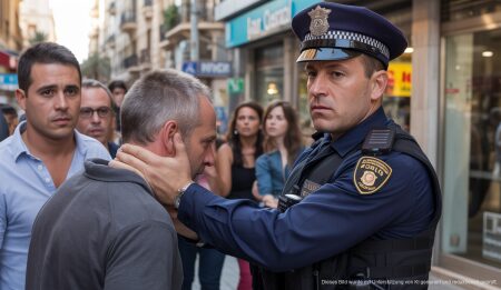 Homophobe Anfeindungen in Palma: Verhaftung nach Morddrohungen Polizeieinsatz in Palma: Festnahme wegen homophober Attacken