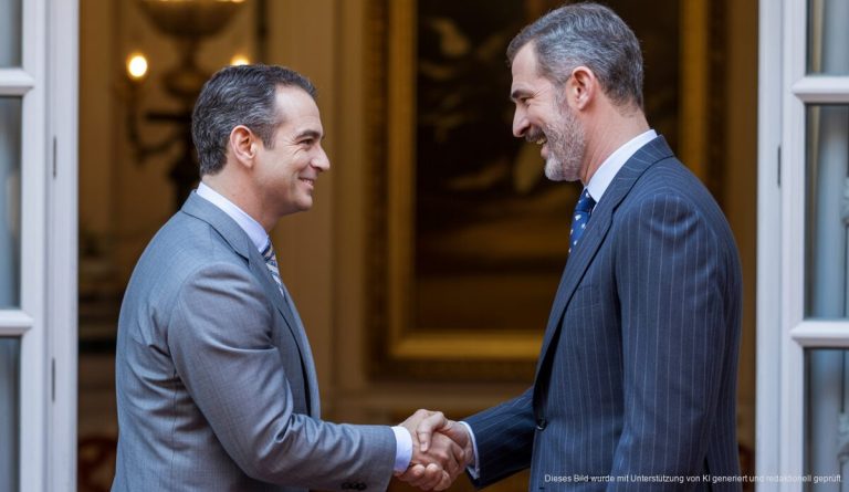 Jaime Anglada trifft König Felipe VI in Marivent: Ein Wiedersehen voller Bedeutungen Jaime Anglada trifft König Felipe VI im Palacio de Marivent