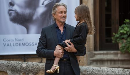 Michael Douglas als Ehrenbotschafter auf Mallorca geehrt Michael Douglas bei der Ehrungsveranstaltung in Valldemossa