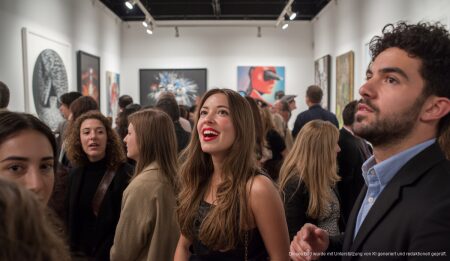 La Nit de l’Art: Talente von ADEMA in Felanitx im Rampenlicht Besucher bei der Nit de l’Art in Felanitx, Spanien, bewundern die Werke von ADEMA-Absolventen.