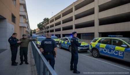 Verhaftung für 14 Einbrüche in Tiefgarage in Manacor Polizeiverhaftung in Tiefgarage von Manacor wegen Einbruchsserie