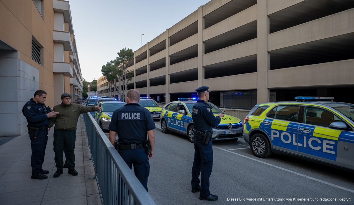 Verhaftung für 14 Einbrüche in Tiefgarage in Manacor Polizeiverhaftung in Tiefgarage von Manacor wegen Einbruchsserie