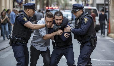Polizei verhaftet gefährliche Räuberbande in Palma de Mallorca Polizei verhaftet Räuber in Palma de Mallorca