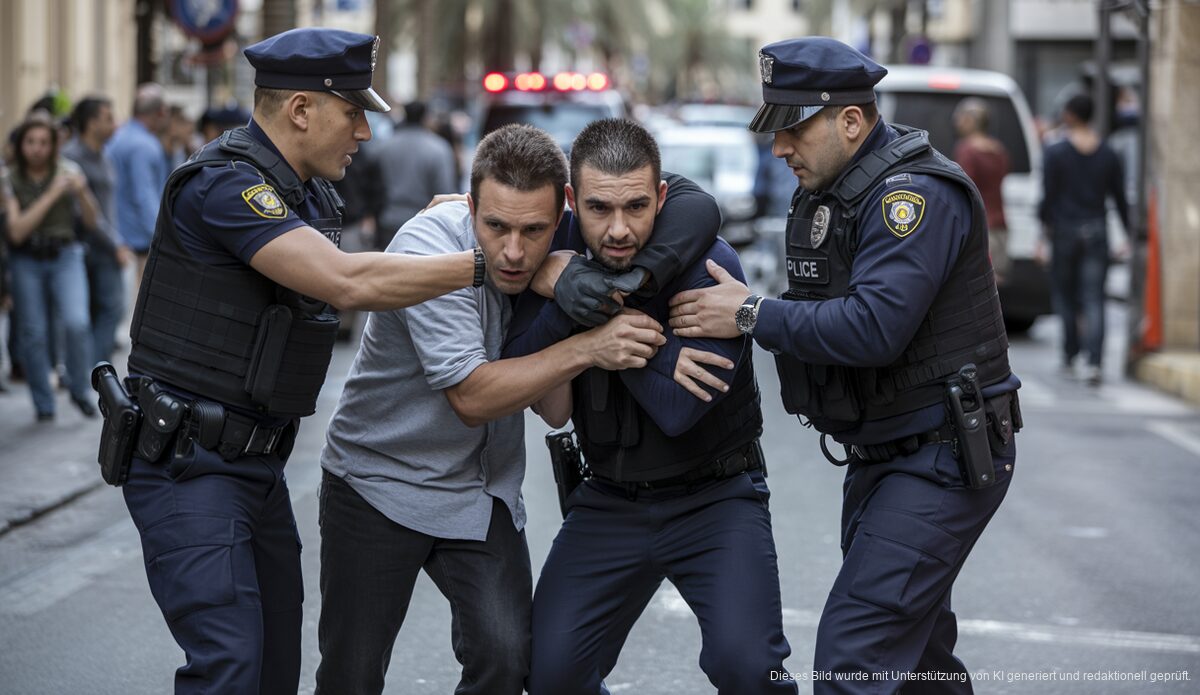 Polizei verhaftet gefährliche Räuberbande in Palma de Mallorca Polizei verhaftet Räuber in Palma de Mallorca