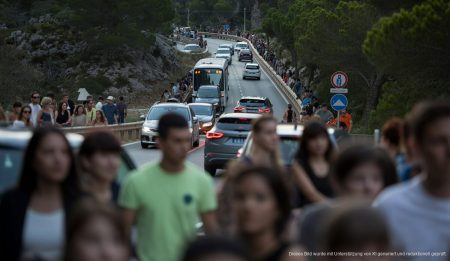 Verkehrseinschränkungen auf Mallorca wegen Sonnenfinsternis Straßensperrungen und Busanpassungen auf Mallorca wegen Sonnenfinsternis