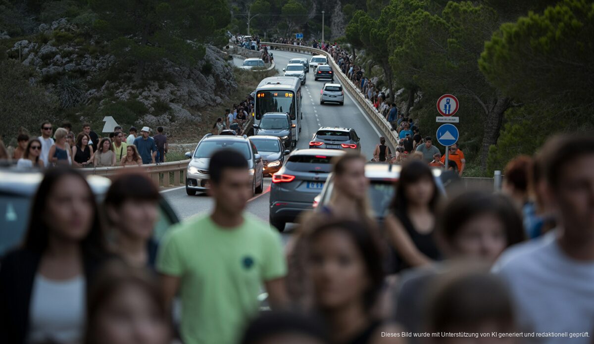 Verkehrseinschränkungen auf Mallorca wegen Sonnenfinsternis Straßensperrungen und Busanpassungen auf Mallorca wegen Sonnenfinsternis