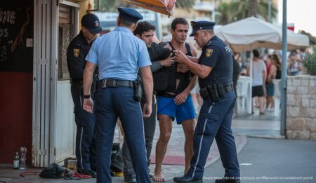 Verhaftung nach einer Serie von Einbrüchen auf Playa de Palma Polizeieinsatz Playa de Palma, Einbrüche, Verhaftung