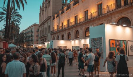 Nit de l’Art 2026 in Palma: Kunstnacht voller Highlights Nit de l'Art in Palma de Mallorca, Menschen, Kunstgalerien