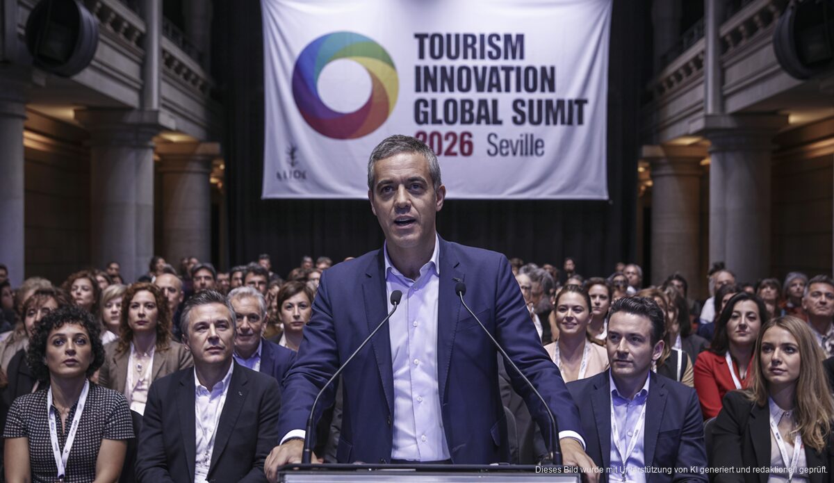 Baleares präsentiert Tourismusinnovationen auf dem TIS 2026 in Sevilla Jaume Bauzà auf dem Tourism Innovation Global Summit in Sevilla
