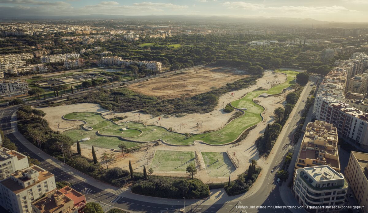 Palma: Transformationspläne für ehemaliges Dino Golf Gelände Umbaupläne für das ehemalige Gelände von Dino Golf in Palma