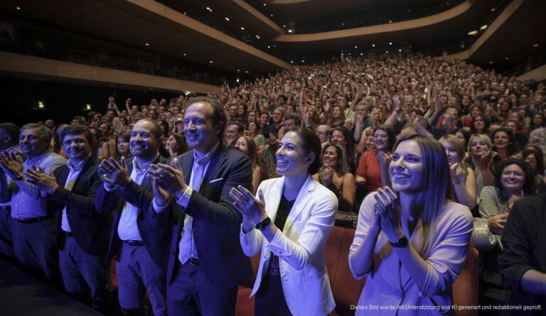 Jubiläumsfeier von OKBALEARES begeistert im Kongresspalast von Palma Iker Jiménez und Carmen Porter bei der OKBALEARES Feier im Kongresspalast