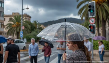 Schwere Regenfälle und Sturmböen auf Mallorca erwartet Schwere Regenfälle und Sturmböen auf Mallorca vorausgesagt