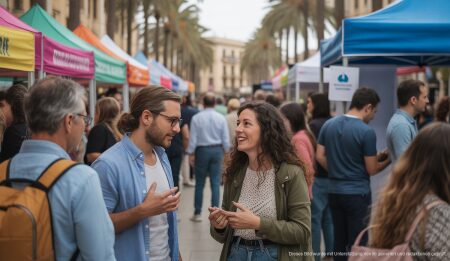 Baleares stärkt psychologische Betreuung und Sensibilisierung Gemeinschaftsereignis zur psychischen Gesundheit am Mercat de l’Olivar in Palma