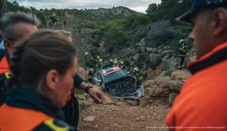 Pilot stirbt bei Rallyeunglück auf Mallorca, Beifahrerin schwer verletzt Tragischer Unfall bei der Rallye Challenge Mallorca