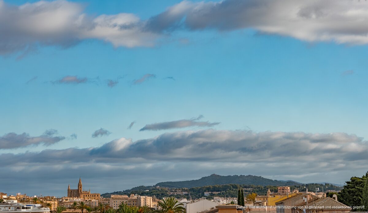 Wetter am 30. Oktober auf Mallorca: Regen und milde Temperaturen Wetter auf Mallorca, Herbststimmung mit Regen- und Sonnenschein